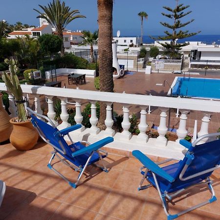 First Line Villa Floor Studio Apartment With Amazing Sea View Air Conditioned Just 50M From The Beach Costa Adeje  Exterior photo